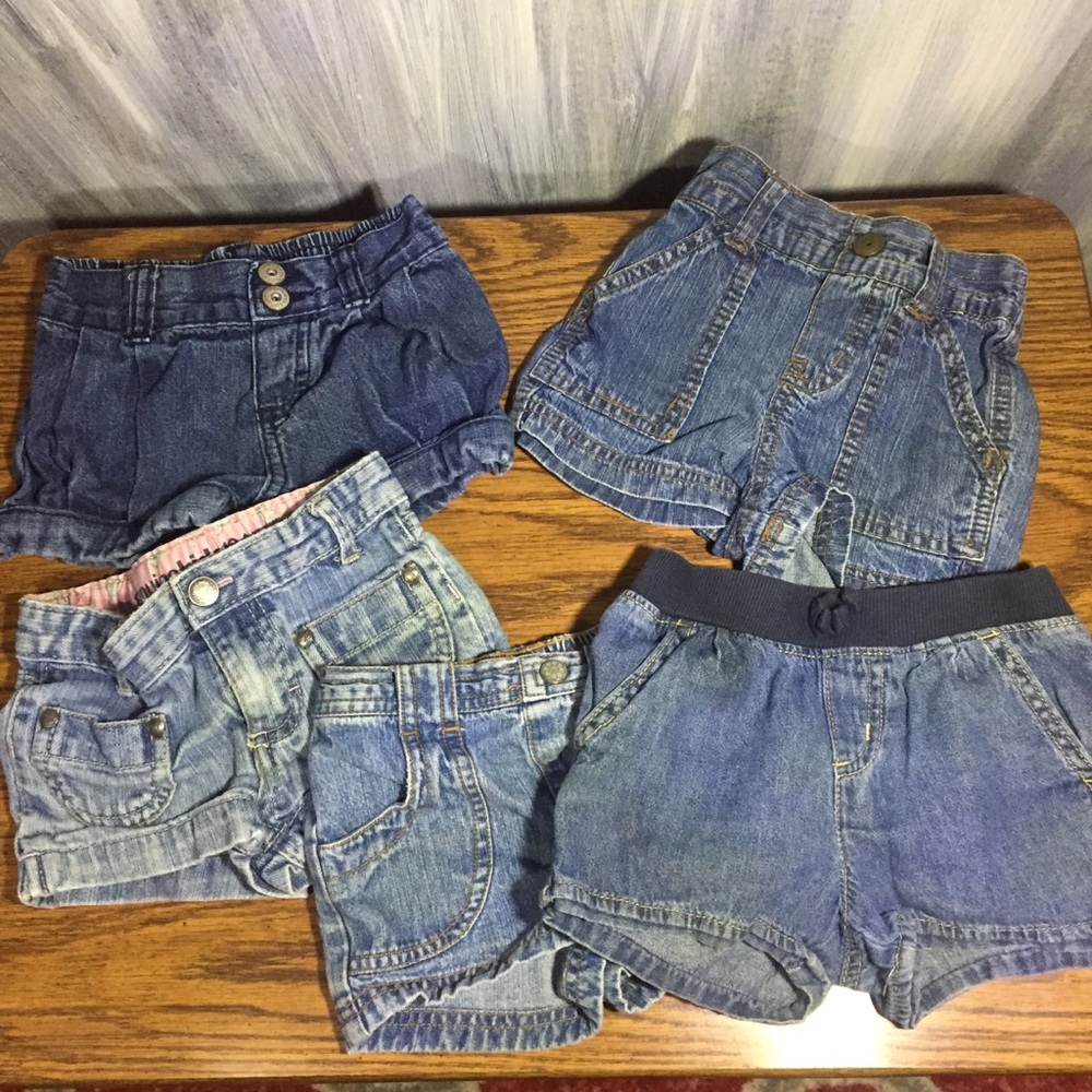 Bundle Girls Shorts Sz 18 Mo